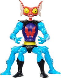 Masters of the Universe Origins Cartoon Collection Mantenna Figura de acción, villano con ojos saltones de 14cm inspirada en la serie de televisión de la Princesa del poder de los años80, JBM78
