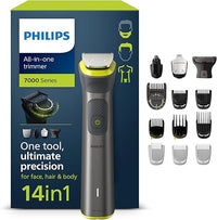 Thumbnail for Philips Recortadora de Barba Serie 7000, Máquina Cortar Pelo, Cortapelos Hombre, Kit 14 en 1 Para Cara, Pelo, Orejas, Nariz y Cuerpo,120min de uso, En Seco y Húmedo, Recargable, Funda, MG7930/15