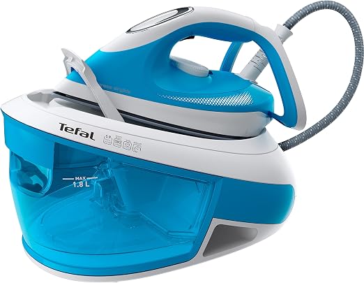 Tefal Express Airglide SV8002 - 380 g/min - Durilium AirGlide soleplate - 5,9 bar - 1,8 l - 120 g/min - Blau - Wei? (SV8002)