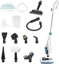 Di4 SteamClean Multi 12 ProMax Limpiador Vapor Multifunción 12 en 1, 1500W, Elimina 99,9% de Virus y Bacterias, Vaporeta Limpieza Hogar ECO sin Detergentes, Limpiador Tapiceria, Limpia Sofas