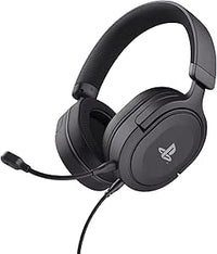 GXTrust 498 Forta Cascos PS5 / PS4 Sostenibles, Licencia Oficial para PlayStation 5, Diadema Regulable, Micrófono Extraíble, Auriculares Gaming, Cable de 1.2 m, Negro