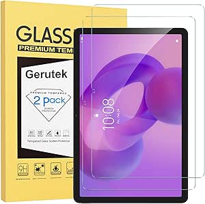 Gerutek [2 Piezas Protector Pantalla para Lenovo Idea Tab 11" 2025/Tab M11/Tab K11, (TB-336FU/336ZU/330FU/331FC), 9H, Antiarañazos, Antihuellas, Sin Burbujas, Cristal Templado para Lenovo idea tab 11