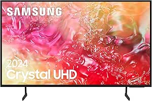 Samsung TV Crystal UHD 2024 65DU7105 Smart TV de 65" Crystal UHD con Colores Puros con PurColor, el Mejor Smart TV, Todos los Altavoces a la Vez con Q-Symphony y controla tu casa con SmartThings