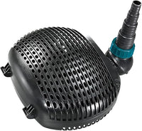 Bomba de filtro/estanque AquaForte EC-10000 10 m³/h, altura de impulsión 5m, 68Watt, Negro | adecuado para agua dulce y salada | adecuado para arroyos, cascadas, fuentes, filtros, etc.