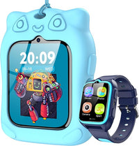 Blackview Reloj Inteligente Niño con Modo Deportivo, Linterna, Modo Aprendizaje, Audiolibros, 1.75”Smartwatch Niños, 20 Esferas, 30 Juegos, Cámara, Calculadora, Despertador, NO GPS, NO SIM