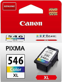 Canon Cartucho de Tinta Color de Alto Rendimiento CL-546XL Original - Imprime hasta 300 Páginas A4 (1 Cartucho)