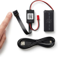 tempo di saldi Mini cámara espía Oculta HD Wi-Fi Que graba y transmite Audio y vídeo