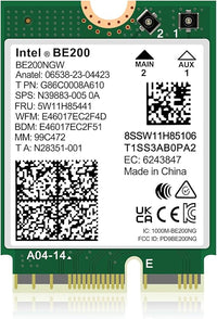 WiFi 6E Wireless Card AX211 NGW. Only Support CNVio2 Protocol and 12/13th Generation CPU, Bluetooth 5.3, Tri-Band 5400Mbps, Network Adapter for Laptop Support Windows 10/11 (64bit),Linux.