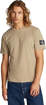 Calvin Klein Camisetas de Punto de Manga Corta para Hombre