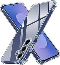 ivoler Funda para Samsung Galaxy S25 FE 5G (No para Samsung Galaxy S25), Carcasa Protectora Antigolpes Transparente con Cojín Esquina Parachoques, Suave TPU Silicona Caso Delgada Anti-Choques Case