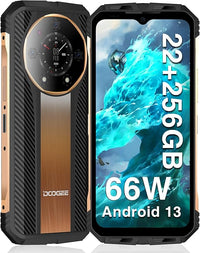 DOOGEE S110 Telefono Movil Irrompible 22GB+256GB (TF 2TB), 6,6