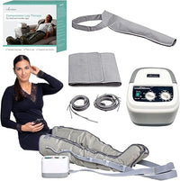 Edicare, Presoterapia para Casa, para Piernas y Pies Cansados, 6 Valvulas, Favorece una Mejor Circulación, Drenaje Linfático, Fácil Uso, Eficacia Profesional (Dispositivo, Perneras, Faja y Brazo)