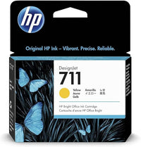 HP 711 Amarillo, Cartucho de Tinta Original