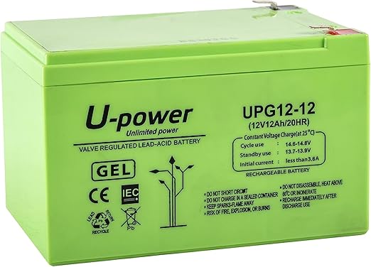 Bateria Plomo Gel 12Ah 12V