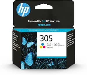 HP 305 Tricolor, Cartucho de Tinta Original