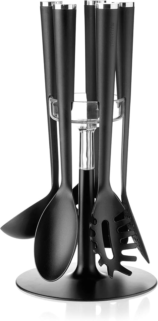 Guzzini Cooking Juego de 5 cucharones, Cromado, 0