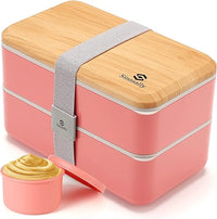 Fiambrera Bento Lunch Box,1400ml Fiambrera Para Adultos,Bento Box Japonés,lunch box Sin BPA Hermetica fugas,Recipiente para alimentos con compartimentos y juego de cubiertos,Microondas y Lavavajillas