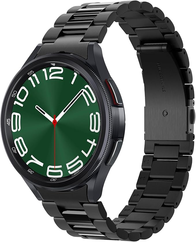 Spigen Pulsera Modern Fit Compatible con Samsung Galaxy Watch 6 Classic 47mm 2023 - Negro