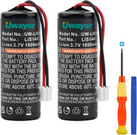 Thumbnail for Uwayor LIS1441 - Batería de repuesto para controlador de movimiento PS3 Move Motion Controller (2 unidades, CECH-ZCM1E, CECH-ZCM1U, 3,7 V)