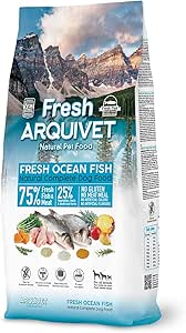 Arquivet Fresh Ocean Fish - 10 Kg - Aliment Complet pour Chien - Poisson et Viande Frais