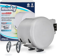 Minky Cuerda Retractable para Tender en Exterior - 30 m (2x15m)