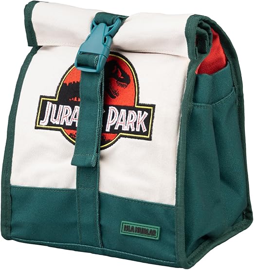Grupo Erik Bolsa almuerzo Jurassic Park con Aislamiento frio/calor - Bolsa almuerzo Termica ligera y portátil | Nevera isotérmica : Regalos Jurassic Park merchandising
