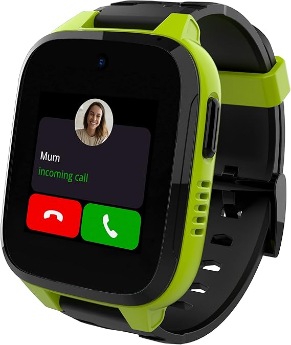 XPLORA XGO 3 - Teléfono Reloj 4G para niños - Llamadas, Mensajes, Modo Colegio, SOS, GPS, Cámara y Podómetro - Incluye 2 años de garantía (Verde)