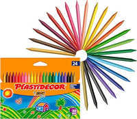 Thumbnail for BIC Kids Ceras de Colores para Niños, Óptimo para material escolar,Plastidecor, Colores Vivos Surtidos, Ideal para colorear, 24 Ceras
