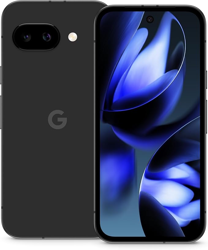 Google Pixel 9a – Smartphone Android Libre con cámara con IA, batería para Todo el día y potentes Funciones de Seguridad – Obsidiana, 256GB