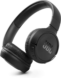 JBL Tune 510 BT Auriculares inalámbricos on-ear con tecnología Bluetooth, ligeros, cómodos y plegables, hasta 40h de batería, Siri y Asistente de Google, con conexión multipunto, negro