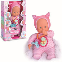 Nenuco - Muñeco, Blandito 5 Funciones, Color Rosa (Famosa 700012664)