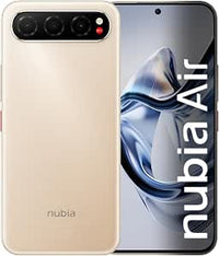 ZTE Nubia Air, Smartphone Libre, 5G, Pantalla AMOLED FHD+ 120Hz, 8(+12) GB RAM, 256GB ROM, Ultra Fino 6.7mm, Sumergible IP69, Traducción IA en Llamadas, Android 15, Batería 5000mAh, Gold