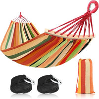 Bestrip Hamaca de Viaje Ultraligera para Camping ，Capacidad de Carga de 300 kg, (250 x 150 cm) Secado rápido Hamaca (Rojo)