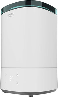 Cecotec Humidificador BreezeCare 3000. Depósito 5,5 litros, Humidificación 330 ml/h, Filtro cerámico, Autonomía hasta 24h, 3 Velocidades, Temporizador, Cobertura hasta 30 m2