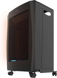 Cecotec Estufa de Gas Llama Azul Plegable ReadyWarm 4500 BlueFlame Foldable. 4200 W, 2 Niveles de Potencia, Encendido Piezoeléctrico, Triple Sistema de Seguridad, Bombonas 15Kg