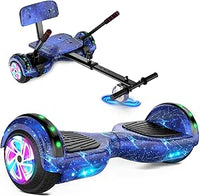 SISIGAD Hoverboard Kart, Hoverboard todo terreno autoequilibrado de 6,5
