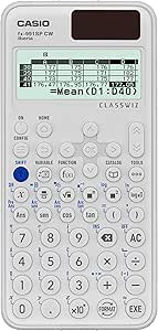 Casio FX-991SP CW - Calculadora Científica, Recomendada para el Curriculum Español y Portugués, 5 Idiomas, más de 560 Funciones, Solar, Color Blanco