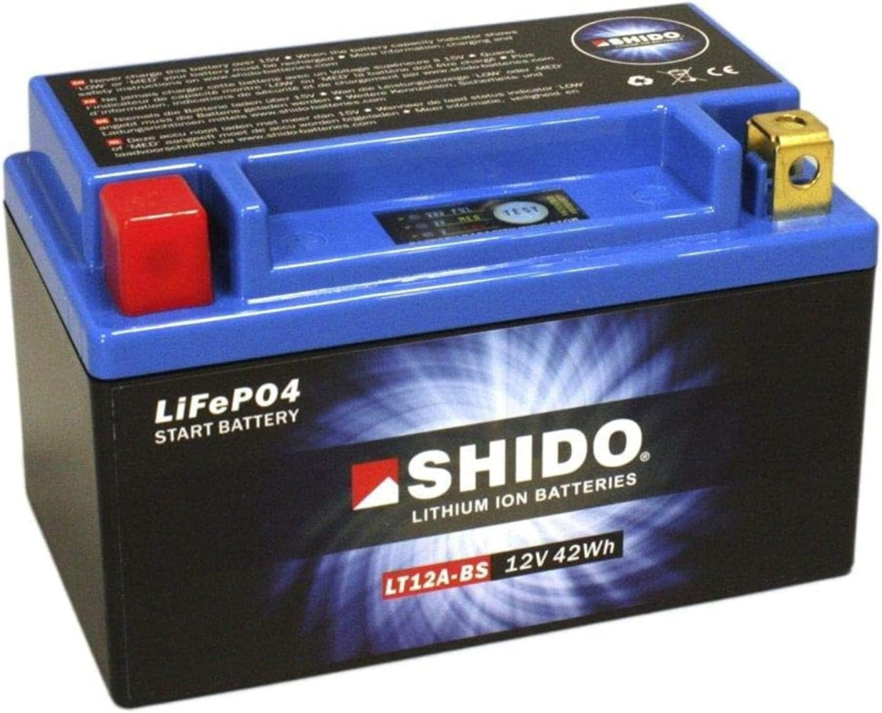 shido lt12 a de BS Lion – S batería de litio, Litio Azul