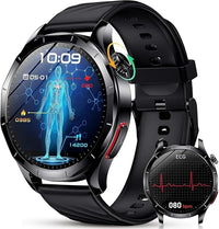 ECG Reloj Inteligente Hombre con Presión Arterial, 1.43