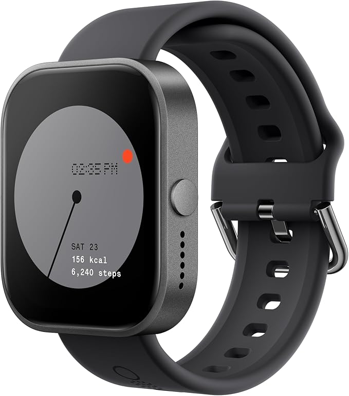 CMF by Nothing Watch Pro reloj intelligente con pantalla 1.96" AMOLED, medidor de actividad, GPS multisistema, llamada Bluetooth con reducción de ruido por AI y hasta 13 días de uso - Gris oscuro