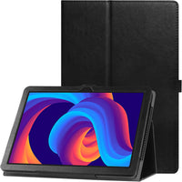 VOVIPO Funda Protectora Compatible con DOOGEE U11/DOOGEE U11 Pro 11 Pulgadas Tablet 2025, Funda Folio de Cuero Premium con función de Soporte y Soporte de lápiz,Noir