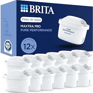 BRITA Cartuchos de filtro de agua MAXTRA PRO Pure Performance - Pack 12