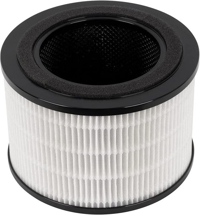 Amazon Basics - Filtro de repuesto para purificador de aire con un verdadero HEPA, 12 m²