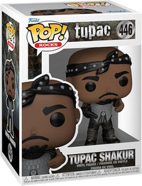 Funko Pop! Rocks: Tupac - California Love - Figura de Vinilo Coleccionable - Idea de Regalo - Mercancia Oficial - Juguetes para Niños y Adultos - Music Fans - Muñeco para Coleccionistas y Exposición