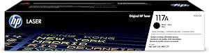 HP 117A W2070A, Negro, Cartucho Tóner Original, de 1.000 páginas, para impresoras HP Color Laser Serie 150, MFP 178 y 179