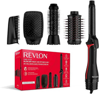 REVLON One-Step Blow-Dry Multi Air Styler 5 en 1 (cabezales desmontables, rizador, secador, voluminizador, moldeador y potenciador de forma), RVDR5370