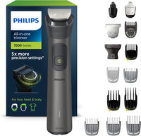 Thumbnail for Philips Recortadora de Barba Serie 7000, Máquina Cortar Pelo, Cortapelos Hombre, Kit 15 en 1 Para Cara, Pelo, Orejas, Nariz y Cuerpo,120min de uso, En Seco y Húmedo, Recargable, Funda, MG7950/15.