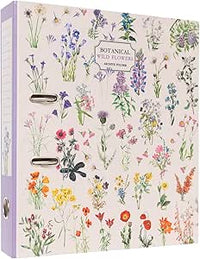 Grupo Erik Ordner A4 Breit Wild Flowers Aktenordner DIN A4 Breit - Ringordner A4 mit Hebelmechanik