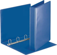 Esselte 49715 Ringbuch Präsentation, mit Taschen, A4, PP, 4 Ringe, 30 mm, blau