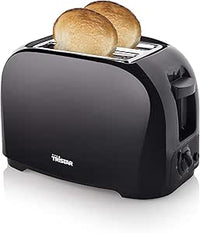 Tristar BR-1025 Toaster, 6 einstellbare Bräunungsstufen, mit Brötchenaufsatz und herausnehmbarem Krümelfach